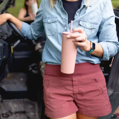 Classic/Journey/Scout Straw Lid(Blush)