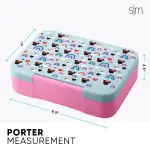 Porter Bento Box(Minnie Mouse Rainbows)