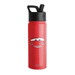 Summit Kids Water Bottle with Straw Lid(Cars Ka-Chow,18oz)