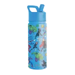 Summit Kids Water Bottle with Straw Lid(Avengers Heroes,18oz)