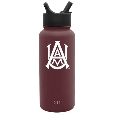 Collegiate Summit Water Bottle with Straw Lid