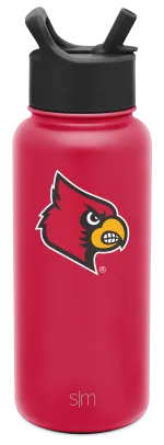 Collegiate Summit Water Bottle with Straw Lid