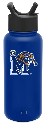 Collegiate Summit Water Bottle with Straw Lid