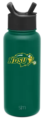 Collegiate Summit Water Bottle with Straw Lid