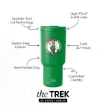 NBA Trek Tumbler with Flip Lid(Boston Celtics,30 oz)