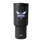 NBA Summit Water Bottle with Straw Lid - 32oz(Charlotte Hornets,30 oz)
