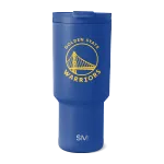 NBA Trek Tumbler with Flip Lid(Golden State Warriors,30 oz)