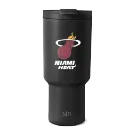 NBA Trek Tumbler with Flip Lid(Miami Heat,30 oz)