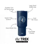 NBA Trek Tumbler with Flip Lid(Minnesota Timberwolves,30 oz)