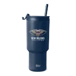 NBA Summit Water Bottle with Straw Lid - 32oz(New Orleans Pelicans,30 oz)