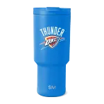 NBA Trek Tumbler with Flip Lid(Oklahoma City Thunder,30 oz)