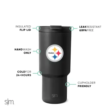 NFL Trek Tumbler(Pittsburgh Steelers,30oz)