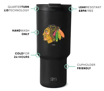 NHL Trek Tumbler(Chicago Blackhawks,30oz)