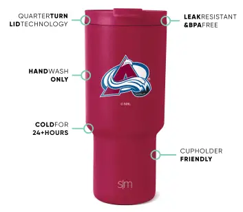NHL Trek Tumbler(Colorado Avalanche,30oz)