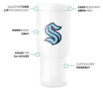 NHL Trek Tumbler(Seattle Kraken,30oz)