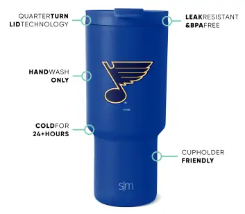 NHL Trek Tumbler(St. Louis Blues,30oz)
