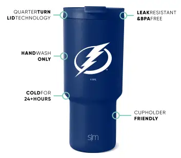 NHL Trek Tumbler(Tampa Bay Lightning,30oz)