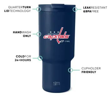 NHL Trek Tumbler(Washington Capitals,30oz)