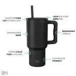 Trek Tumbler(Midnight Black,30 oz)
