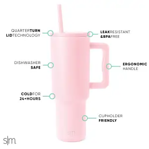 Trek Tumbler(Blush,40 oz)