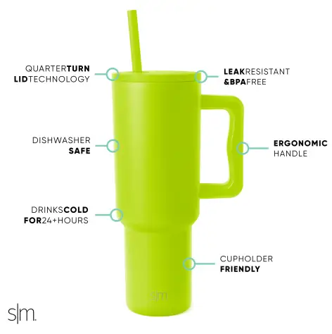 Trek Tumbler(Green Apple,40 oz)