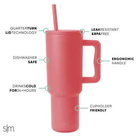 Trek Tumbler(Spiced Coral,40 oz)