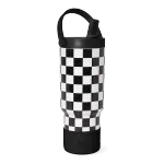 Kids Trek Pivot Tumbler(Black and White Checkmate,24oz)
