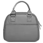 Vegan Leather Very Mia Lunch Bag(Gray)