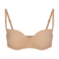 SMOOTHING INTIMATES UNLINED STRAPLESS BRA (CLAY,32,A)