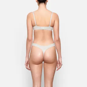 COTTON JERSEY T-SHIRT BRA (LIGHT HEATHER GREY,30,A)