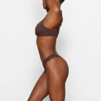 FITS EVERYBODY UNLINED DEMI BRA (COCOA,30,A)