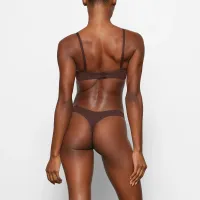 FITS EVERYBODY UNLINED DEMI BRA (COCOA,30,A)
