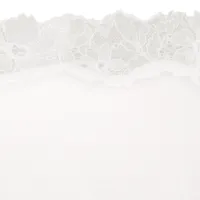 COTTON LACE PLUNGE BRA (MARBLE,32,A)