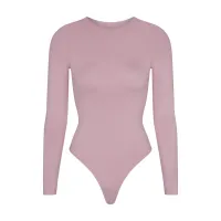 ESSENTIAL CREW NECK LONG SLEEVE BODYSUIT