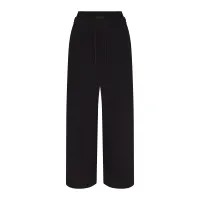 COTTON FLEECE OVERSIZED DOUBLE WAISTBAND PANT