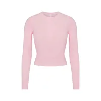 SWEATER POINTELLE LONG SLEEVE TOP
