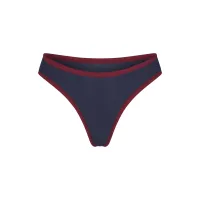 FITS EVERYBODY CONTRAST TRIM DIPPED FRONT THONG